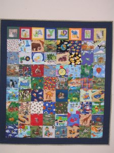 Cayden's 1st Birthday Quilt