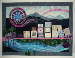 Fraser Valley Quilters' Guild Banner