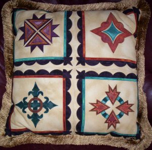 Las Cruces Throw Pillow