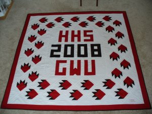 Chelsea's Graduation Quilt