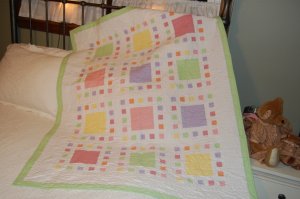 Sherbet Baby Quilt