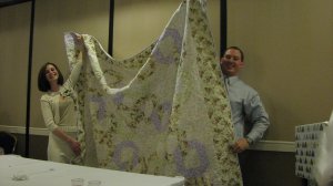 MIKE & EMILY'S WEDDING QUILT