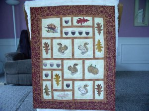 Squirrel Quilt