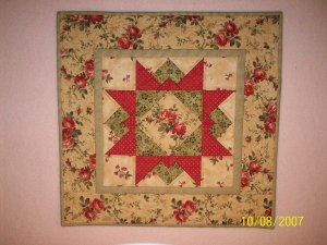 Rose Star Wallhanging