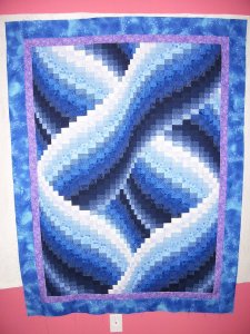 Blue Ribbon Bargello