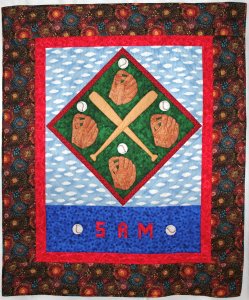 Sam's Baseball Quilt