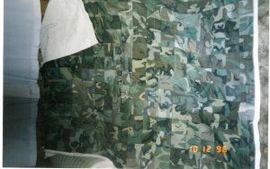 Jesse's Army Service Memory Quilt