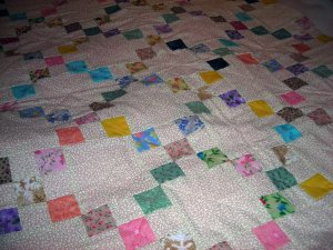 Irish Chain Doll Quilt