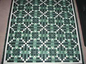 Sawtooth Chain Mystery Quilt