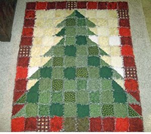 Holiday Rag Quilt