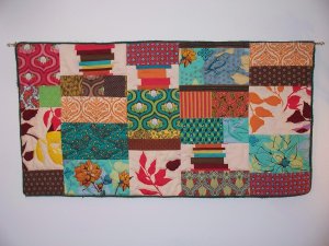 Nest wall hanging quilt