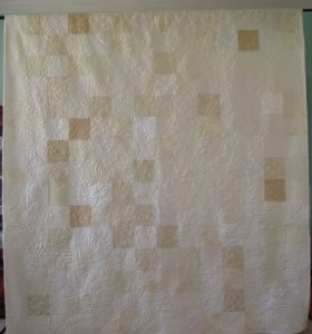 White Wedding Quilt