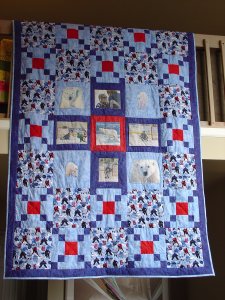 Jacob's Hockey Quilt