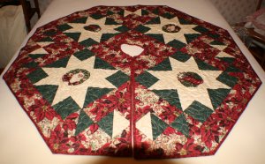 Old Fashion Santa Tree Skirt