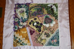 Crazy Quilt Block of the Month - block 3