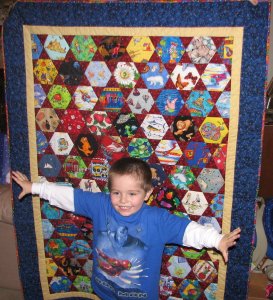 Brandon's I Spy Quilt