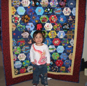 Samantha's I Spy Quilt