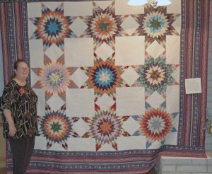 Touching Stars Memory Quilt