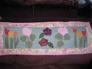 Garden Row Applique' Sampler