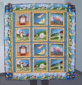 Nursery Rhyme Baby Quilt