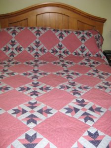 Goose Tracks/My first quilt