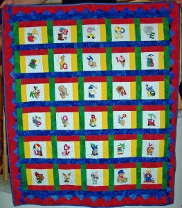 Croydon's Alphabet Quilt