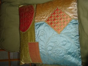 Quilted pillow 1