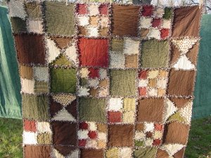 Chocolate Rag Quilt