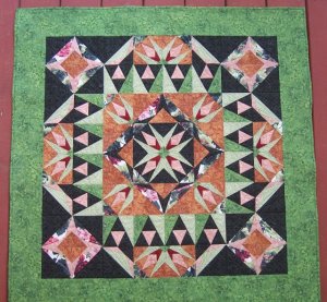 Anniversary Mystery Quilt designed by Carol Doak