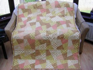 The Lemon and Brown Quilt