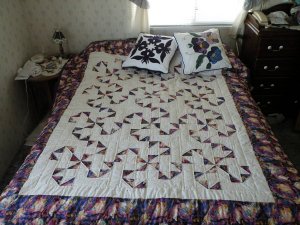 Jennifer's Purple quilt