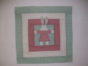 My first quilt block