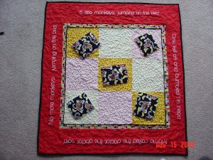 Monkey quilt