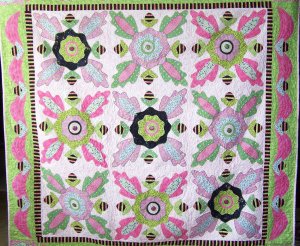 Amber's Garden of Love Quilt