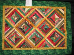 Christmas String Quilt