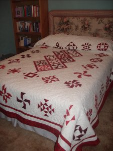 Red/White Quilt