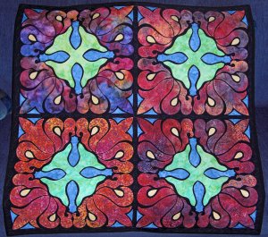 Batik Snowflakes