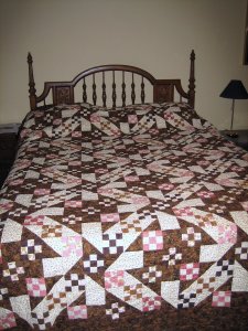 Irish Chain Wedding Quilt