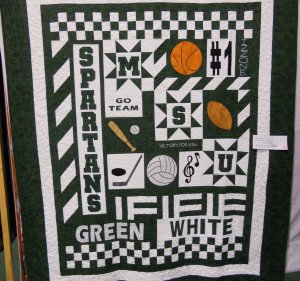 Michigan State Spirit Quilt