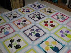 Tulip Friendship Quilt