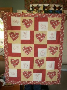 Kimbra's baby quilt