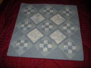 Baby Luke's Nursery Rhyme Quilt