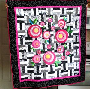 Little Girl's Flower Quilt