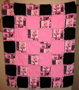 Rag Quilt for Mischa