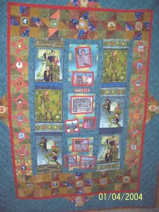 Boy Scout Memory Quilt