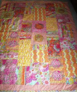 K's circle quilt