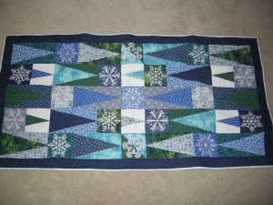 Jan's Winter Table Runner