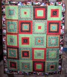 Xmas quilt for mom