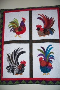 Strutting Roosters