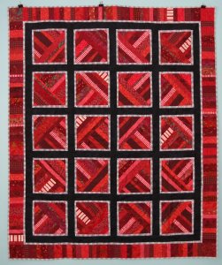 Stash Quilt 1--Unstashing My Reds